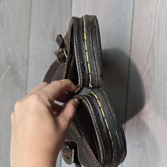 Vintage Doc Dr.Martens Mens Leather Fisher Chunky Tractor Sandals shoes sz US13 - Picture 4 of 14